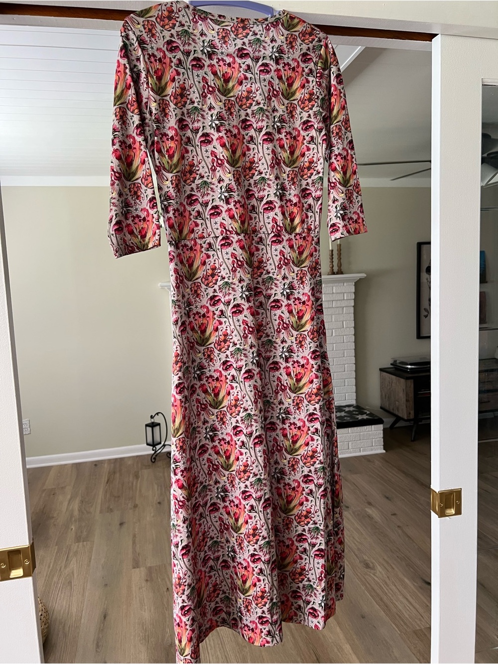 Svaha USA Carnivorous Plants Twirl Dress with Pockets organic cotton dress small - Picture 4 of 8